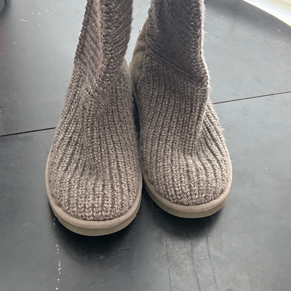 UGG Cardy Knit Button Boots - Picture 4 of 9